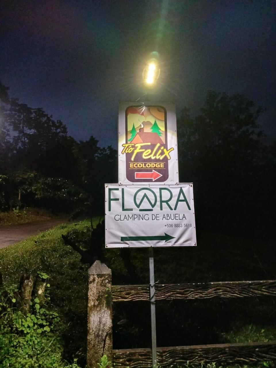 Villa Flora Glamping De Abuela La Fortuna Exterior foto