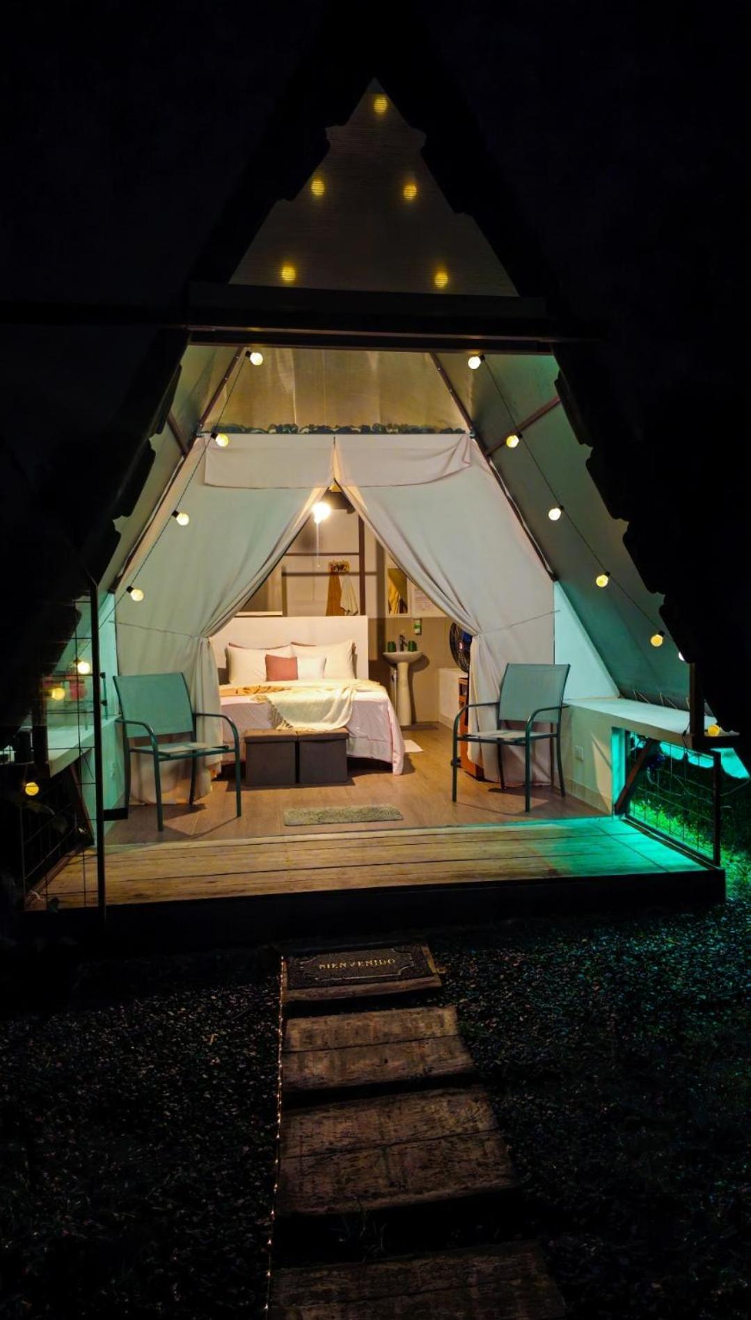 Villa Flora Glamping De Abuela La Fortuna Exterior foto